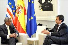 Jose Maria Neves y José Luis Rodríguez Zapatero