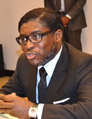 Teodorín Obiang, ministro de Agricultura e hijo del presidente Obiang