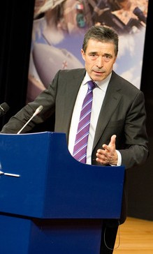 Anders Fogh Rasmussen, secretario general de la OTAN