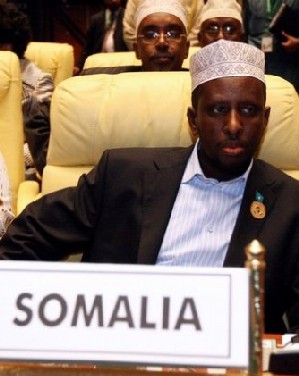El presidente de Somalia, Sharif Ahmed