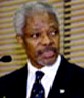 Nobel Peace Price winner Kofi Annan