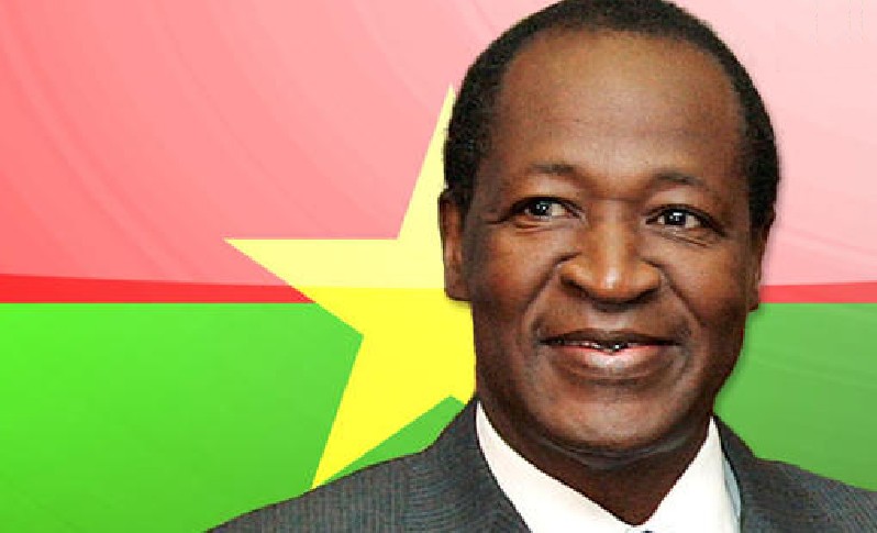 El presidente de Burkina Faso, Blaise Compaoré