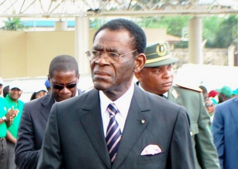Teodoro Obiang, presidente de Guinea Ecuatorial