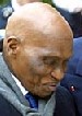 Senegalese President Abdoulaye Wade