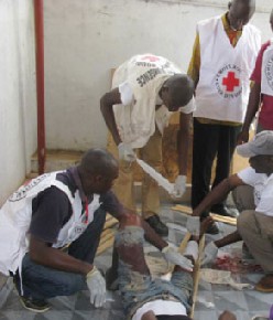 ICRC office in Guiglo, Côte d'Ivoire