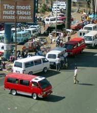 Taxis en Johhanesburgo, SUdáfrica
