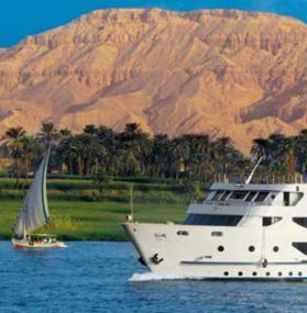Los cruceros por el Nilo siguen siendo populares en Egipto