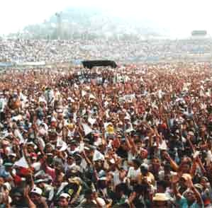 Mass demonstration in Antananarivo