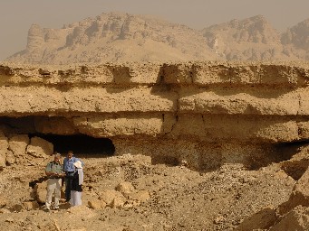 Cuevas cercanas a El Minya, Egypt