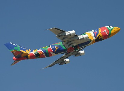B727 de South African Airways