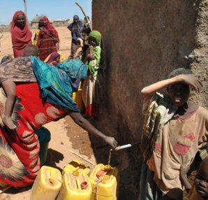 Water pump in Ethiopia's Ogaden region